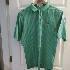 Fairway & Greene Mint Striped Polo
